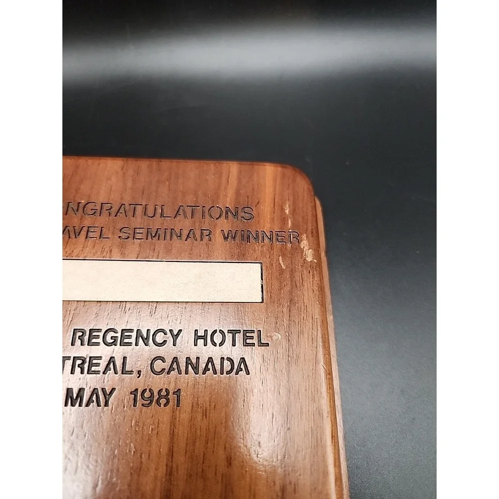 Laser Works Inc vintage commemorative